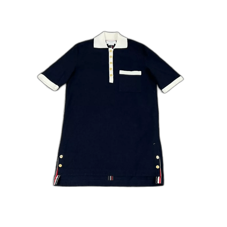 Thom Browne Thom Browne Striped Dress with Buttons Size US L / EU 52-54 / 3 - 1 Thumbnail