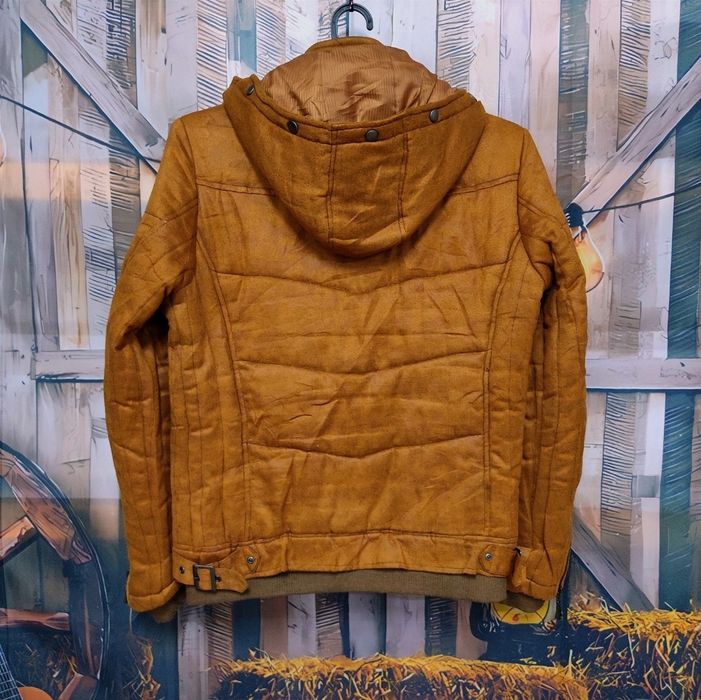 If Six Was Nine In The Attic Muddy Brown Moleskin Hooded Jacket Grailed