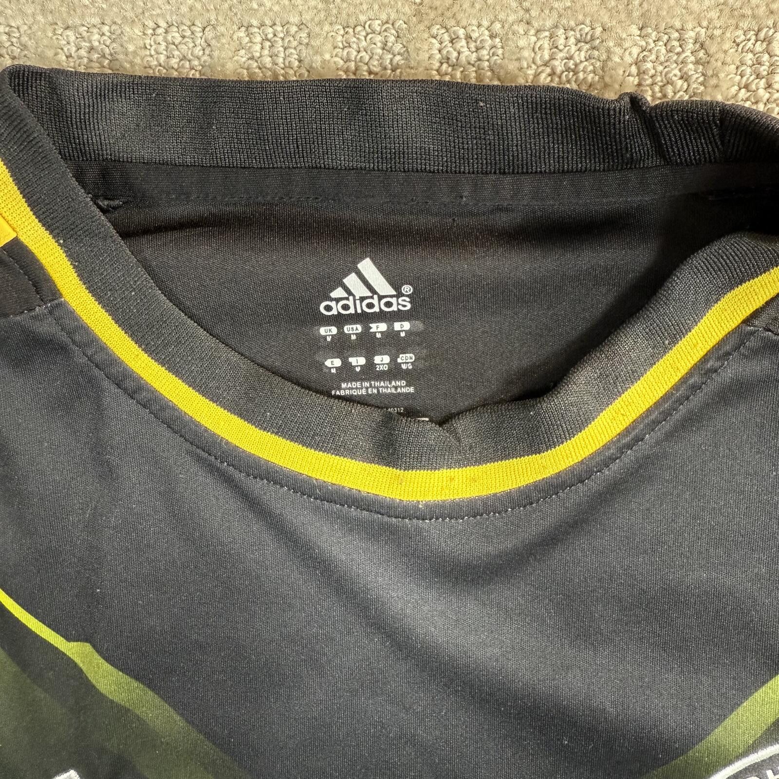 Adidas Adidas Chelsea 2012 2013 Third Jersey Black M Size US M / EU 48-50 / 2 - 2 Thumbnail