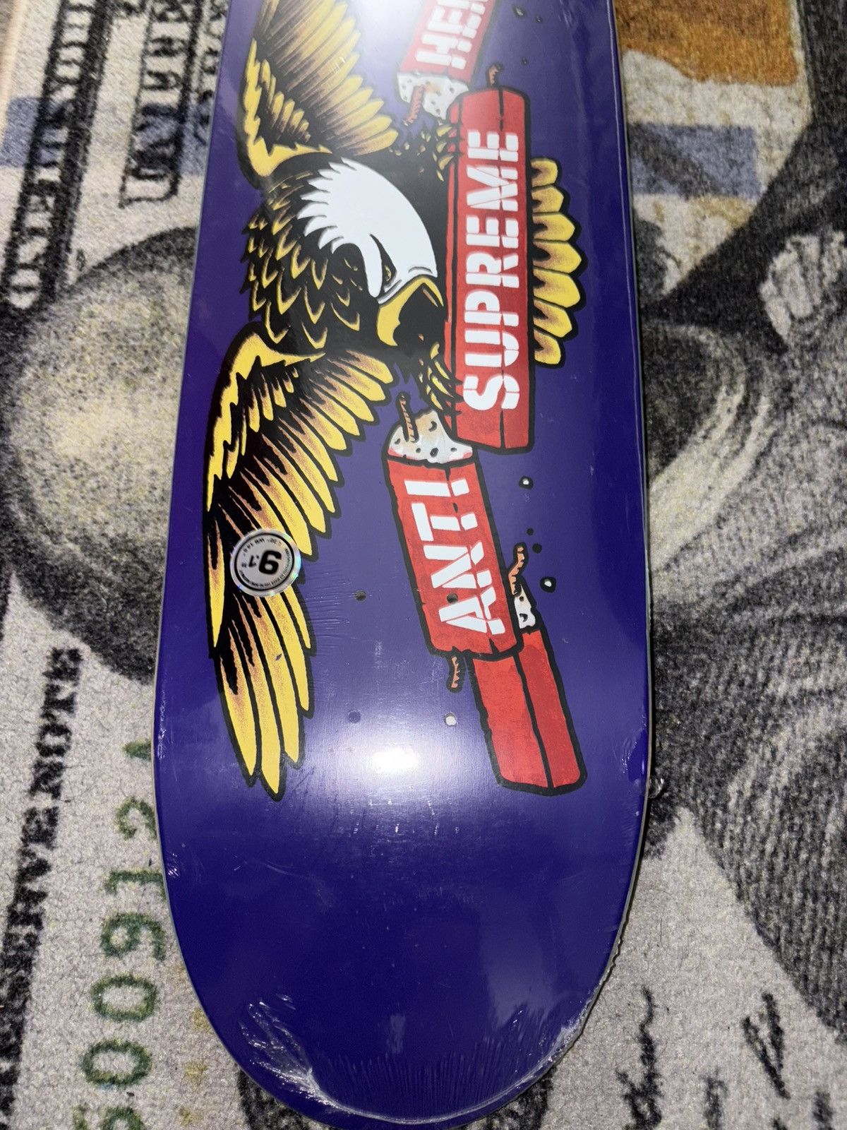 Antihero × Supreme Supreme ANTIHERO Curbs Skateboard Deck Size ONE SIZE - 2 Thumbnail