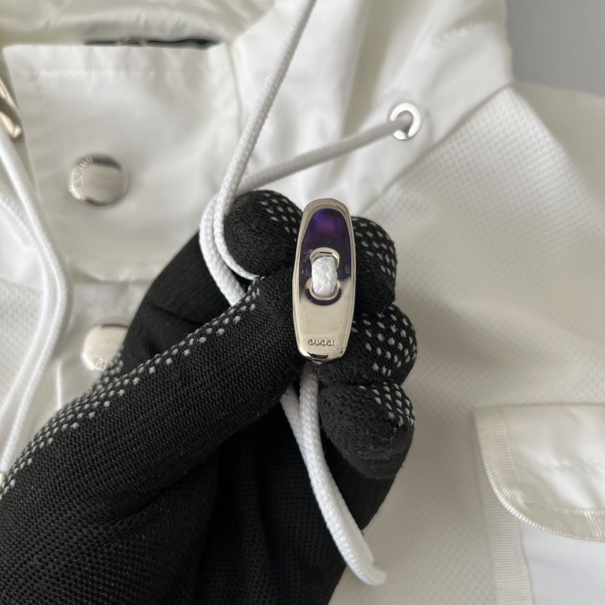 Gucci Extremely Rare Gucci Synthetic Multipocket Jacket Size US L / EU 52-54 / 3 - 9 Thumbnail
