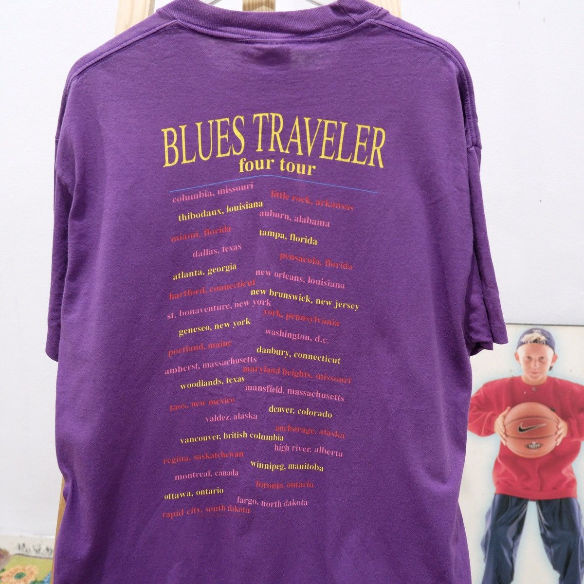 Band Tees × Vintage Blues Traveler VTG T Shirts Size US XL / EU 56 / 4 - 8 Thumbnail