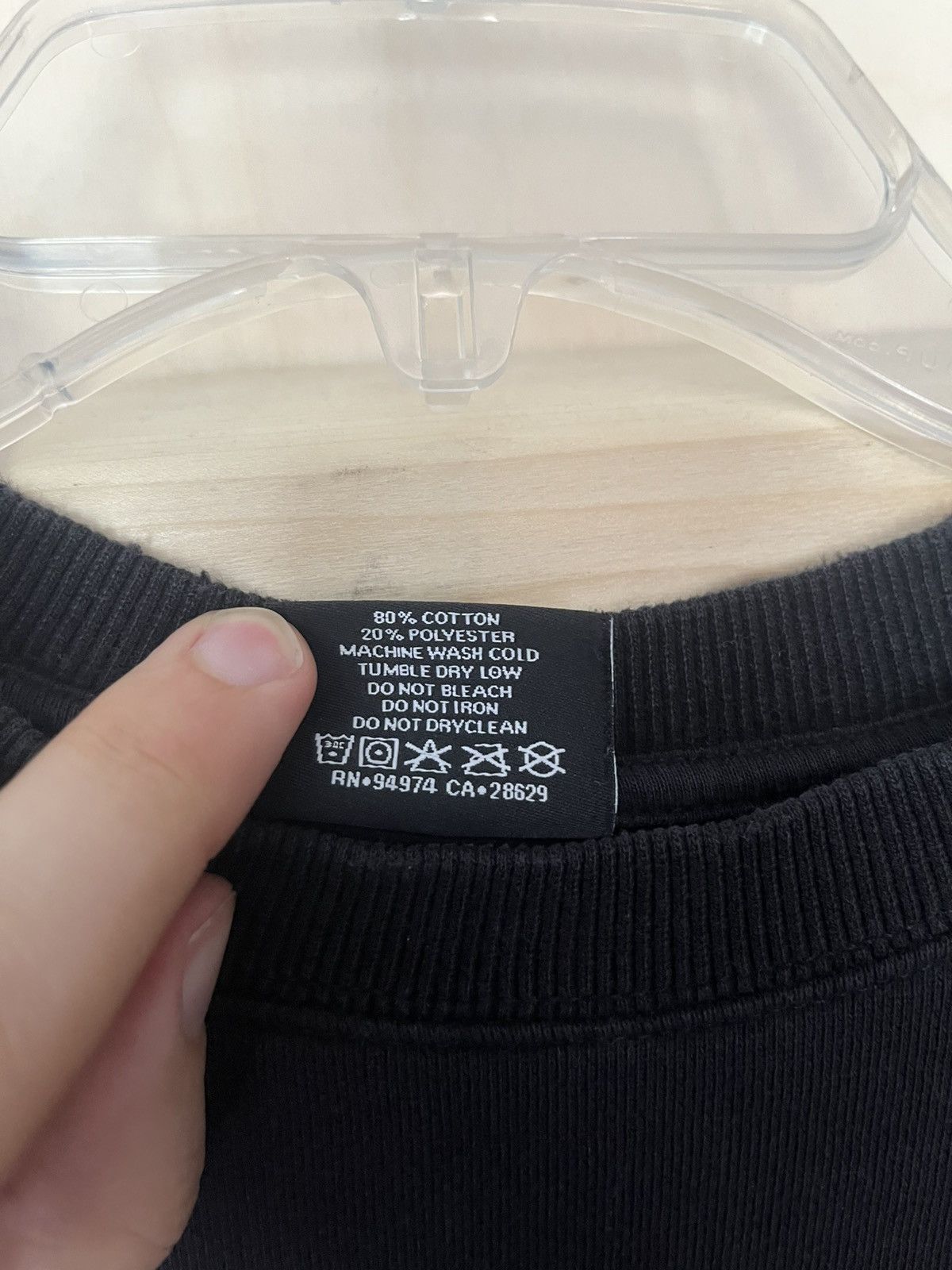 Stussy Vintage Stussy black sweatshirt Size US M / EU 48-50 / 2 - 4 Thumbnail
