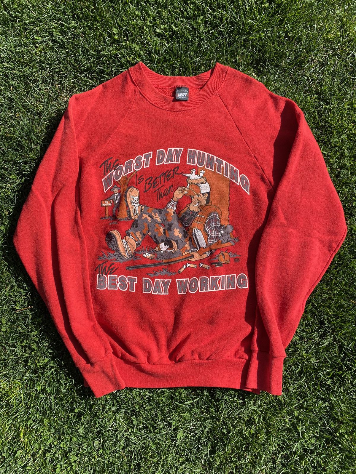Vintage VINTAGE 1980’s Hunting Crewneck Size US L / EU 52-54 / 3 - 1 Thumbnail