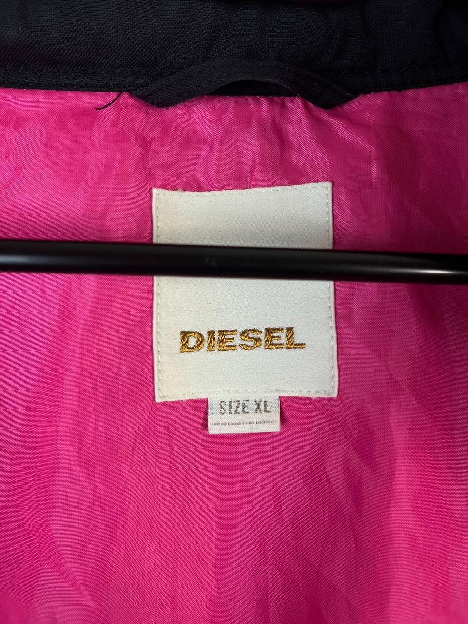 Diesel DIESEL 1978 ONLY THE BRAVE BOMBER JACKET BLACK PINK SIZE XL Size US XL / EU 56 / 4 - 2 Thumbnail