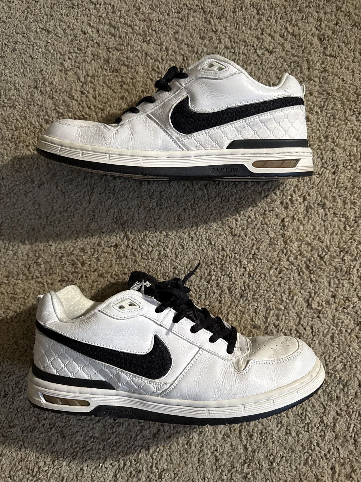 Nike SB Nike SB Paul Rodriguez Zoom Air Low (P Rod 1) White SZ11.5 Size US 11.5 / EU 44-45 - 8 Thumbnail