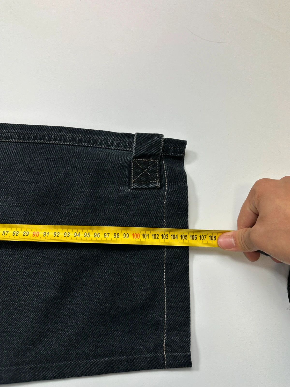 Armani Armani Jeans 00’s Black Indigo Carpenter Wide Legs Jeans Size US 32 / EU 48 - 13 Thumbnail