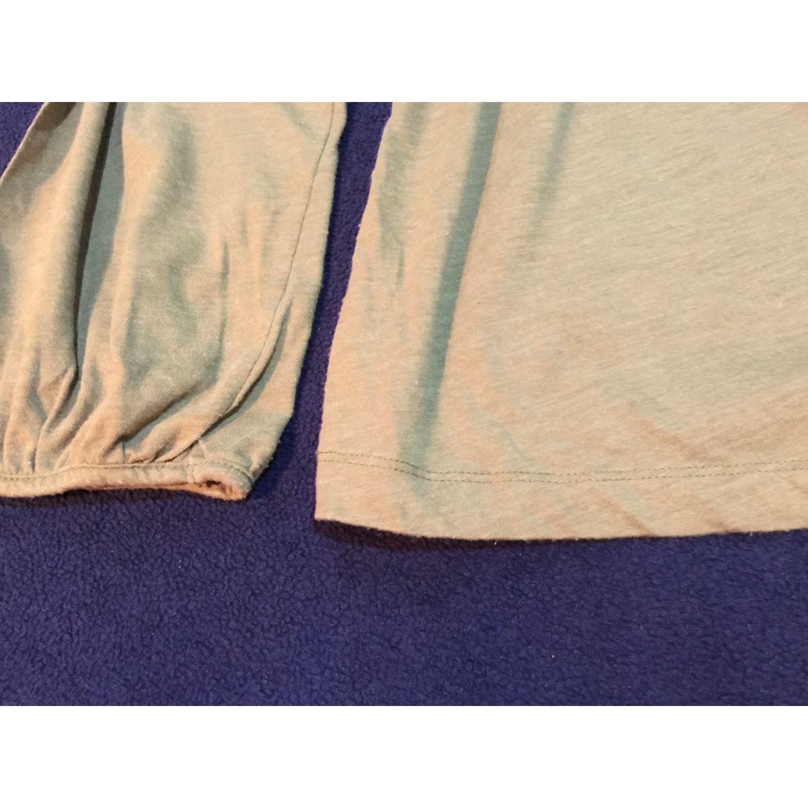 Ralph Lauren LAUREN RALPH LAUREN Solid Long Sleeve Blouse Women's Regular Size L Olive Size L / US 10 / IT 46 - 6 Thumbnail