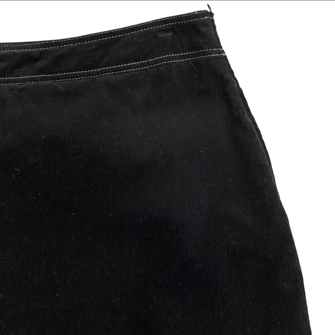 Boden Boden Black Corduroy Skirt Pencil 8 Tall Size 30" / US 8 / IT 44 - 2 Thumbnail