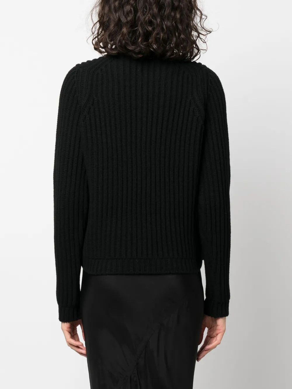Off-White o1y1225 Crewneck Sweater in Black Size M / US 6-8 / IT 42-44 - 4 Thumbnail