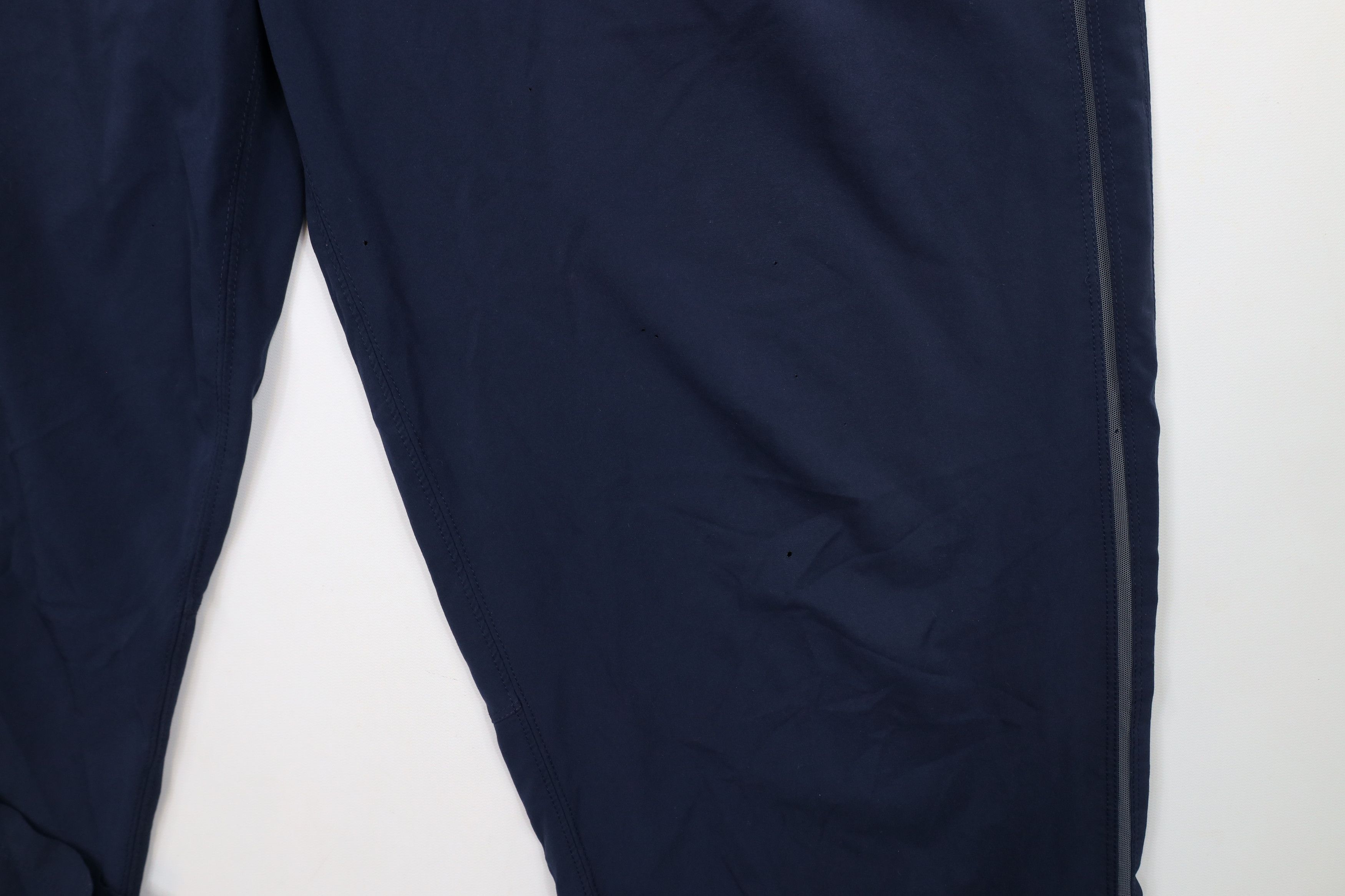 Nike × Vintage Vintage Y2K Nike Travis Scott Mini Swoosh Stretch Pants Blue Size US 38 / EU 54 - 9 Thumbnail