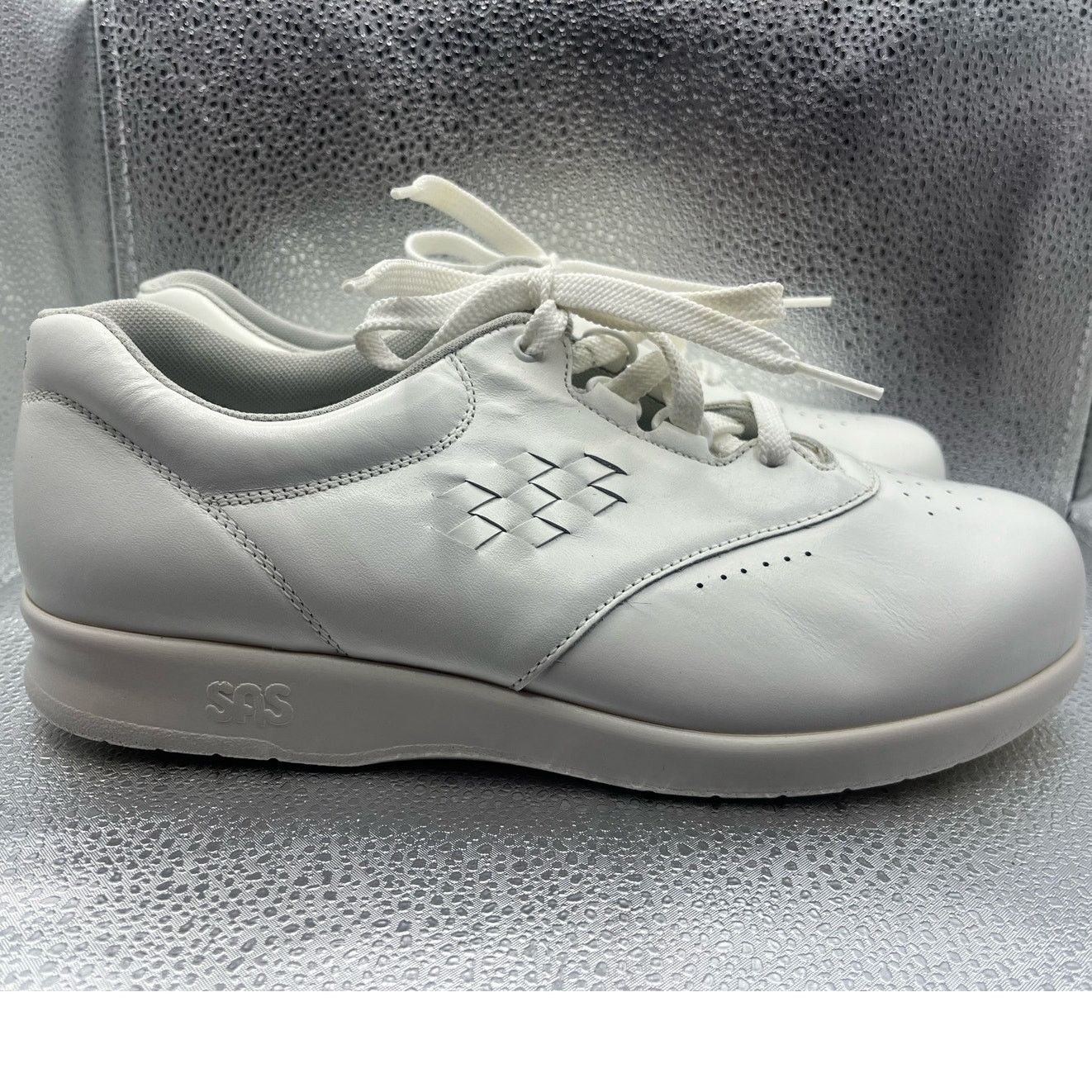 SAS SAS Womens Shoes Sneaker "Free Time" White/White Size 9 Size US 9 / IT 39 - 2 Thumbnail