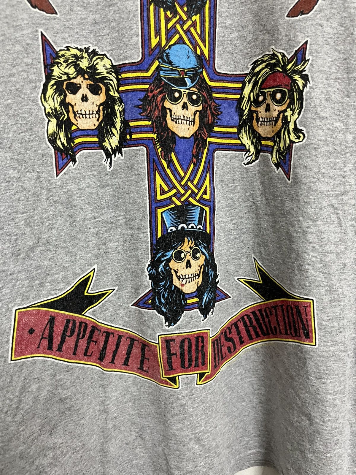 Band Tees 💥Guns N Roses Appetite For Destruction Tour T Shirts Size US L / EU 52-54 / 3 - 4 Thumbnail