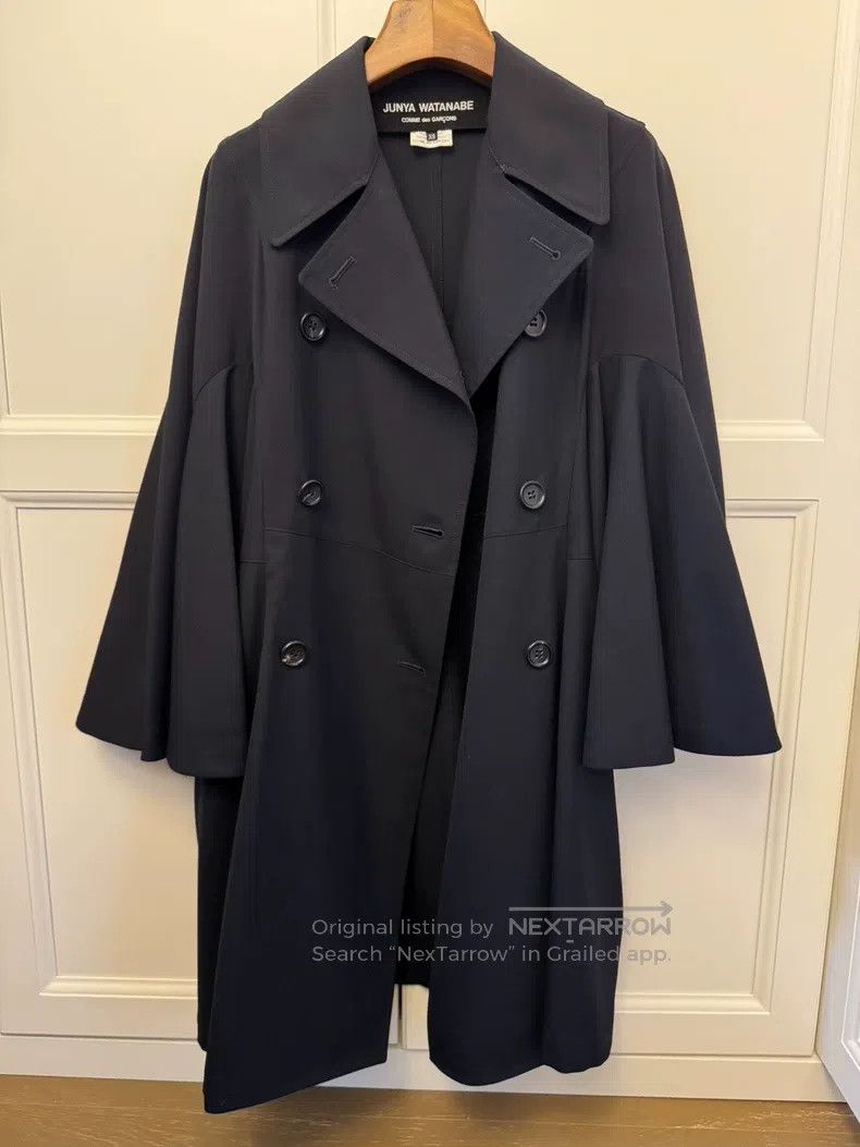 Junya Watanabe Junya Watanabe Black Windproof Cloak Style Size XS / US 0-2 / IT 36-38 - 1 Thumbnail