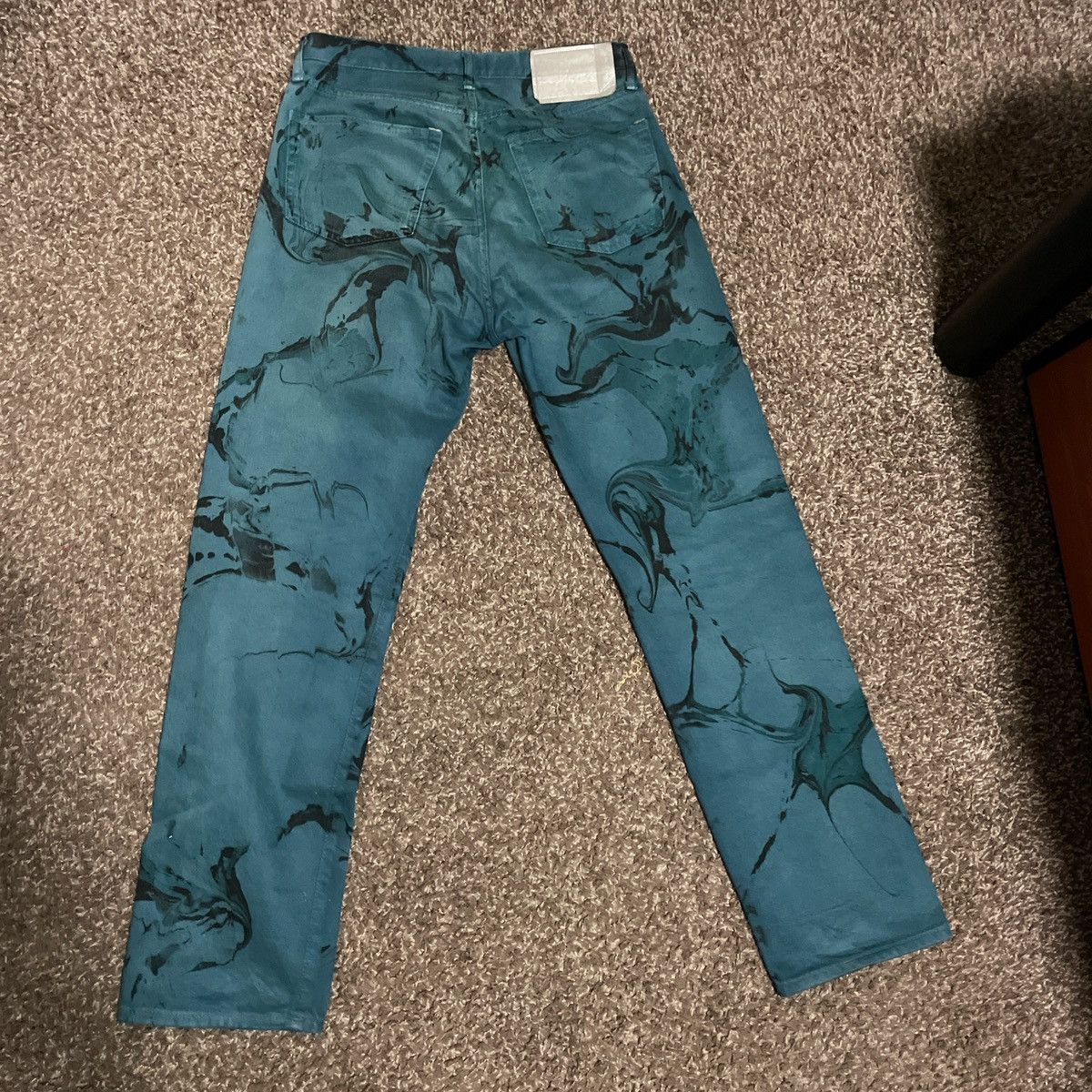 Acne Studios Acne Studios 1996 Swirl Jeans Size US 30 / EU 46 - 2 Thumbnail