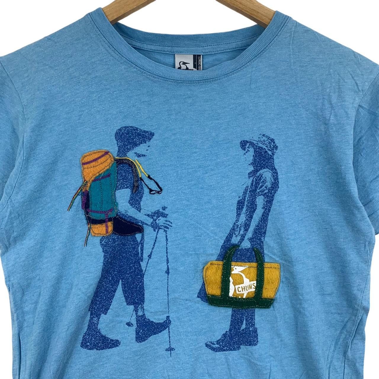 Chums CHUMS HELLOWEAR OUTDOOR Camping Hiking Tee Shirt Size M / US 6-8 / IT 42-44 - 6 Thumbnail