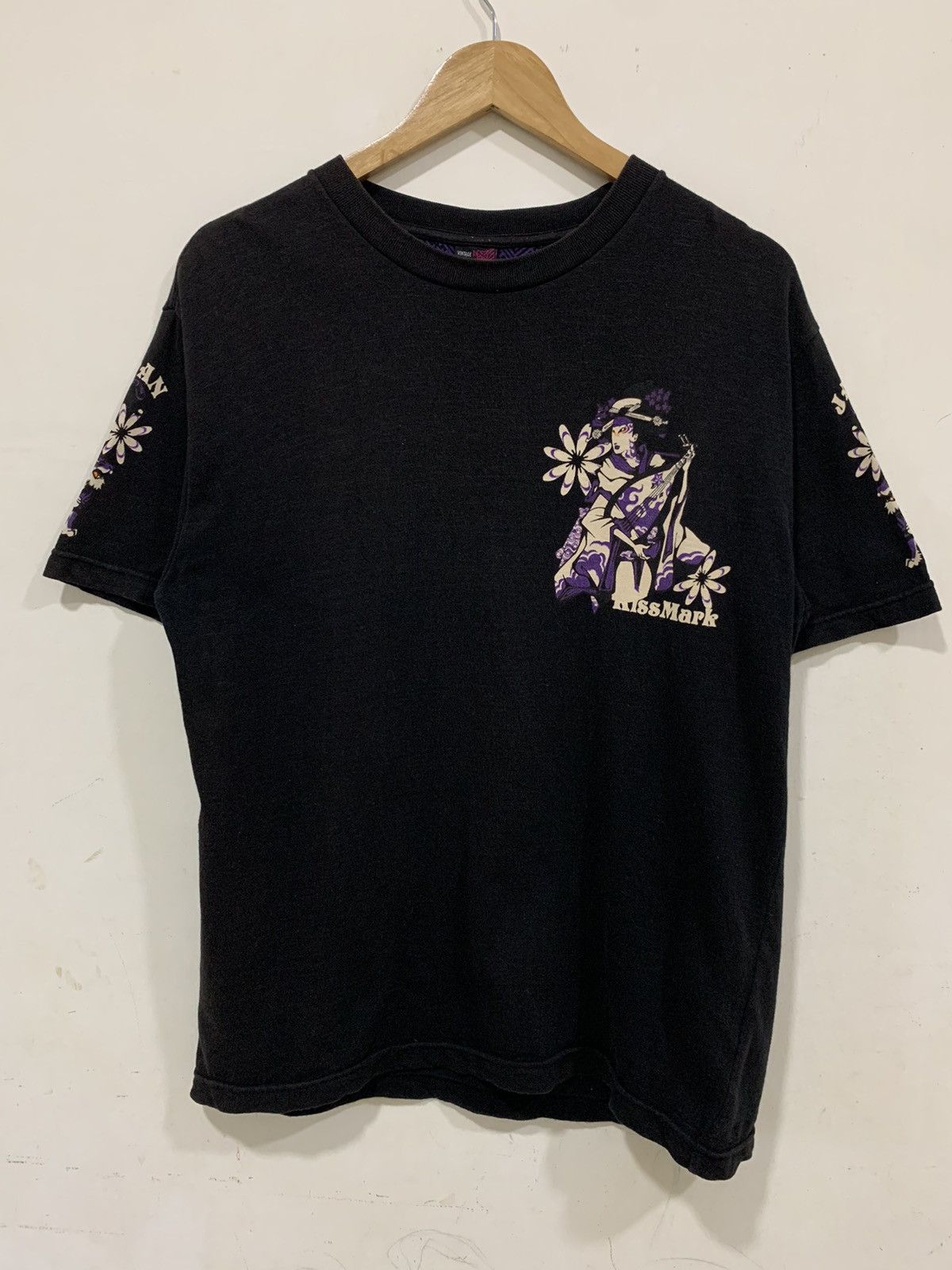Japanese Brand 🔥KISSMARK🔥Sukajan Shake A SoulRock Tshirt Size US M / EU 48-50 / 2 - 2 Thumbnail