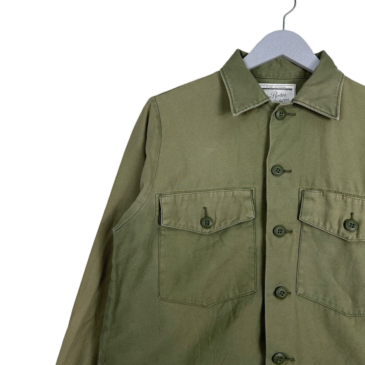 Japanese Brand 🔥 RODEO CROWNS MILITARY JACKET Size US M / EU 48-50 / 2 - 8 Thumbnail