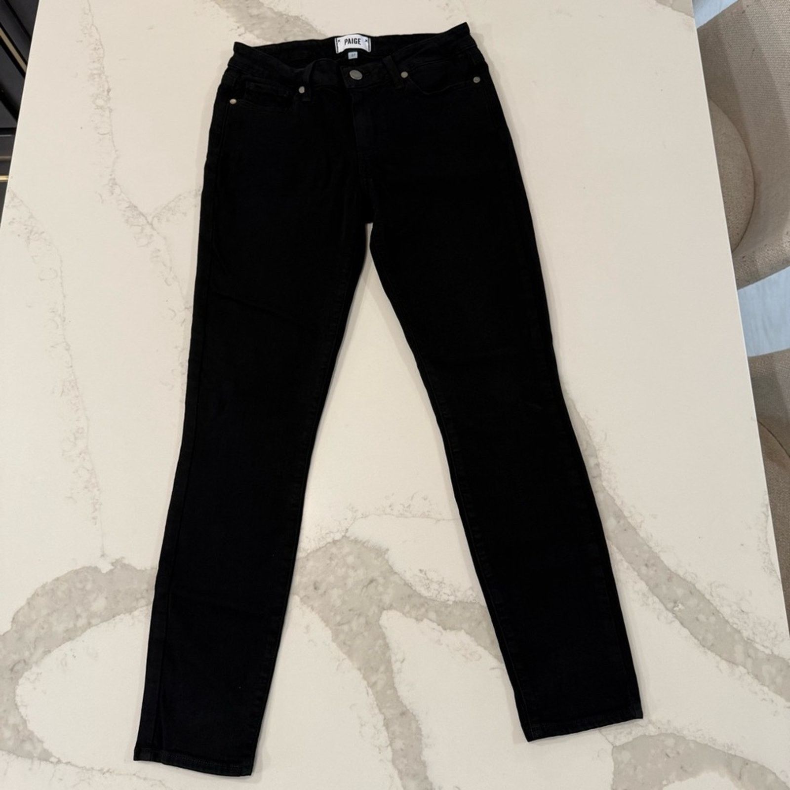 Paige Paige Verdugo Ankle Skinny Denim Jeans Women’s Size 27 Black Size 27" / US 4 / IT 40 - 5 Thumbnail