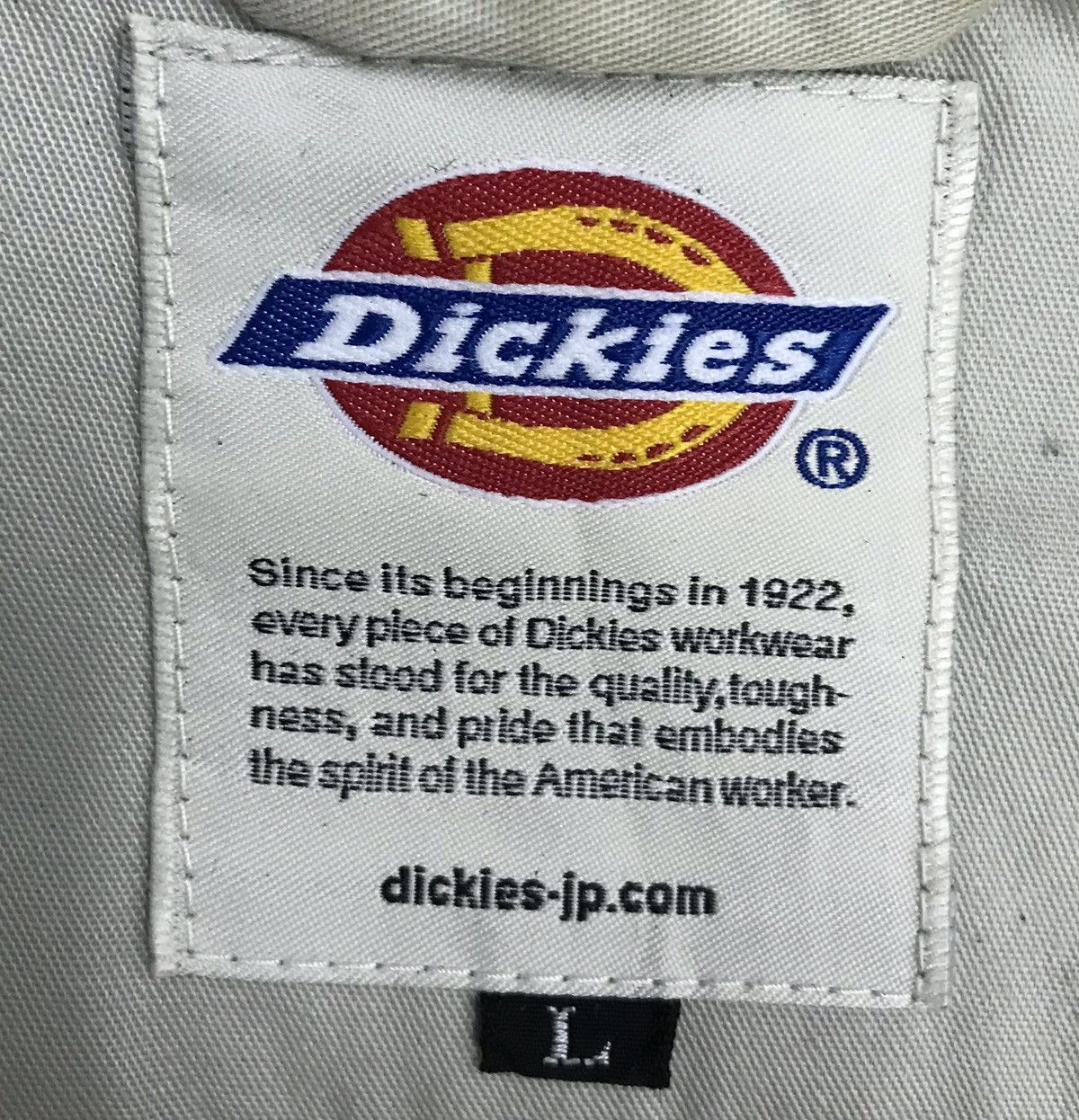 Dickies × Vintage Vintage Dickies Long Sleeve Shirt Button Up Size US L / EU 52-54 / 3 - 12 Thumbnail