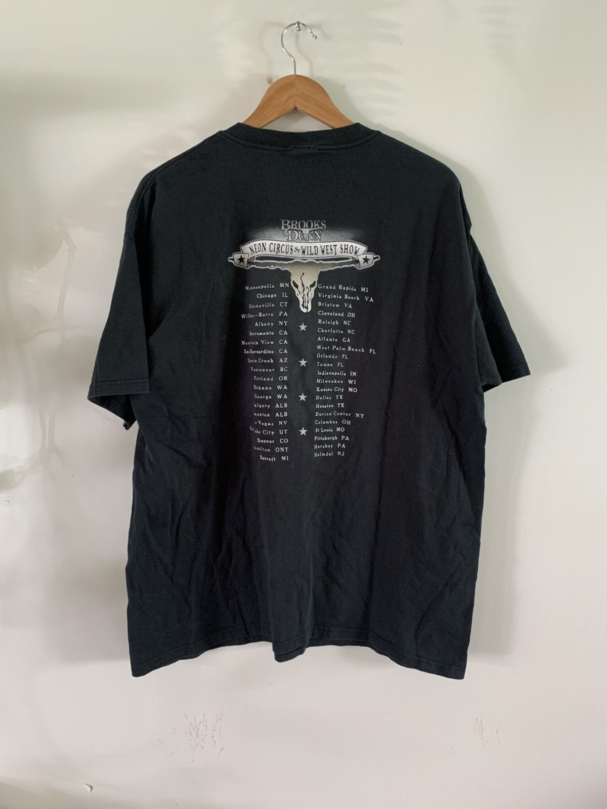 Anvil Vintage Brooks & Dunn Tour Tee Size US XL / EU 56 / 4 - 4 Thumbnail
