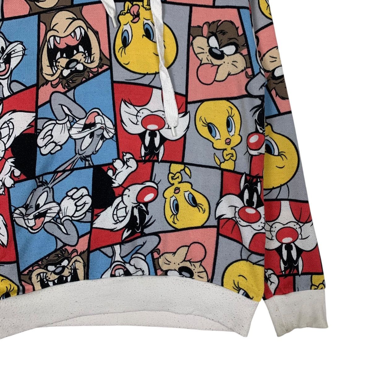Cartoon Network LOONEY TUNES Fullprint Pullover Hoodies Sweatshirt #1348-C61 Size US M / EU 48-50 / 2 - 4 Thumbnail