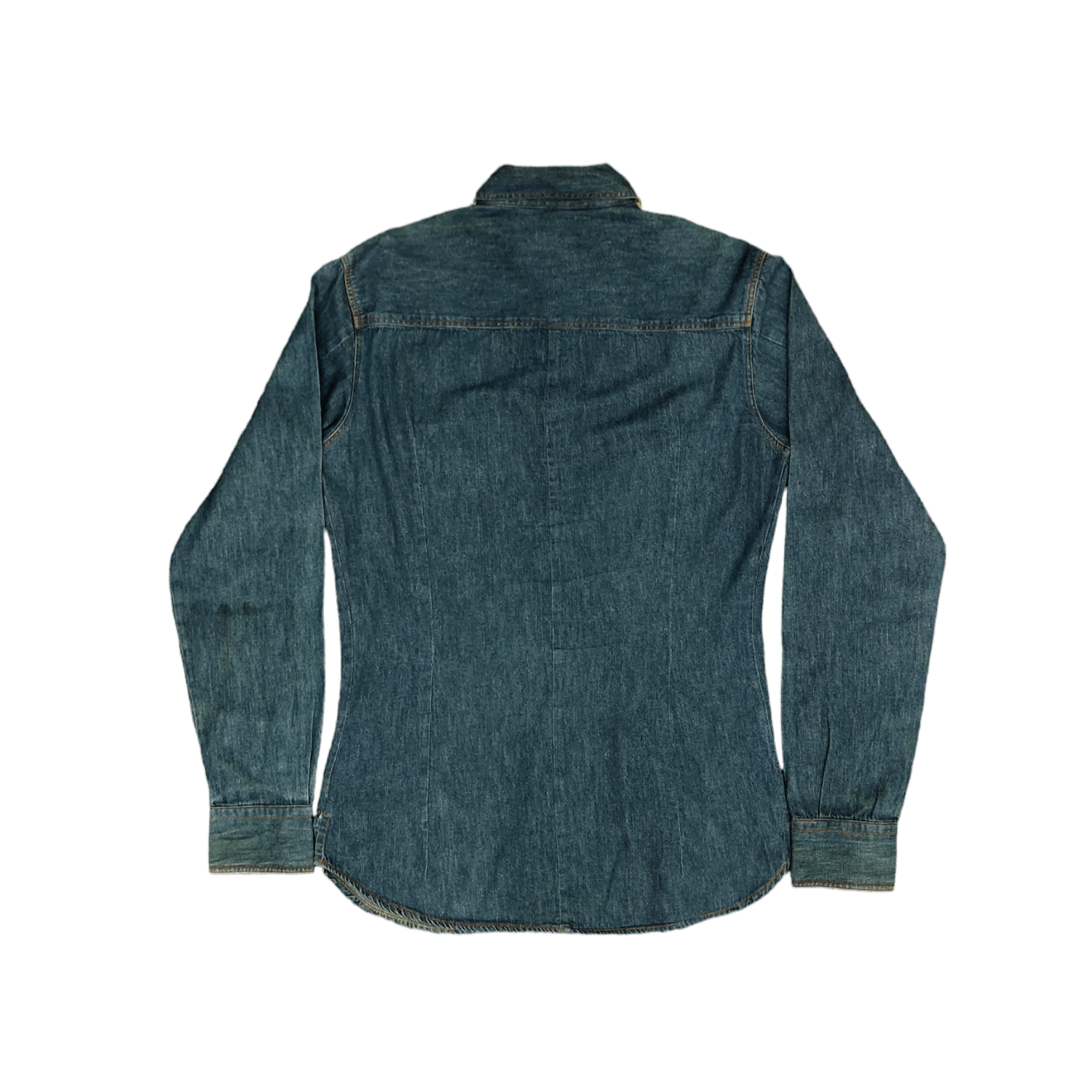 Dolce & Gabbana Dolce & Gabbana Double Pocket Denim Shirt Japan Edition Size US S / EU 44-46 / 1 - 8 Thumbnail