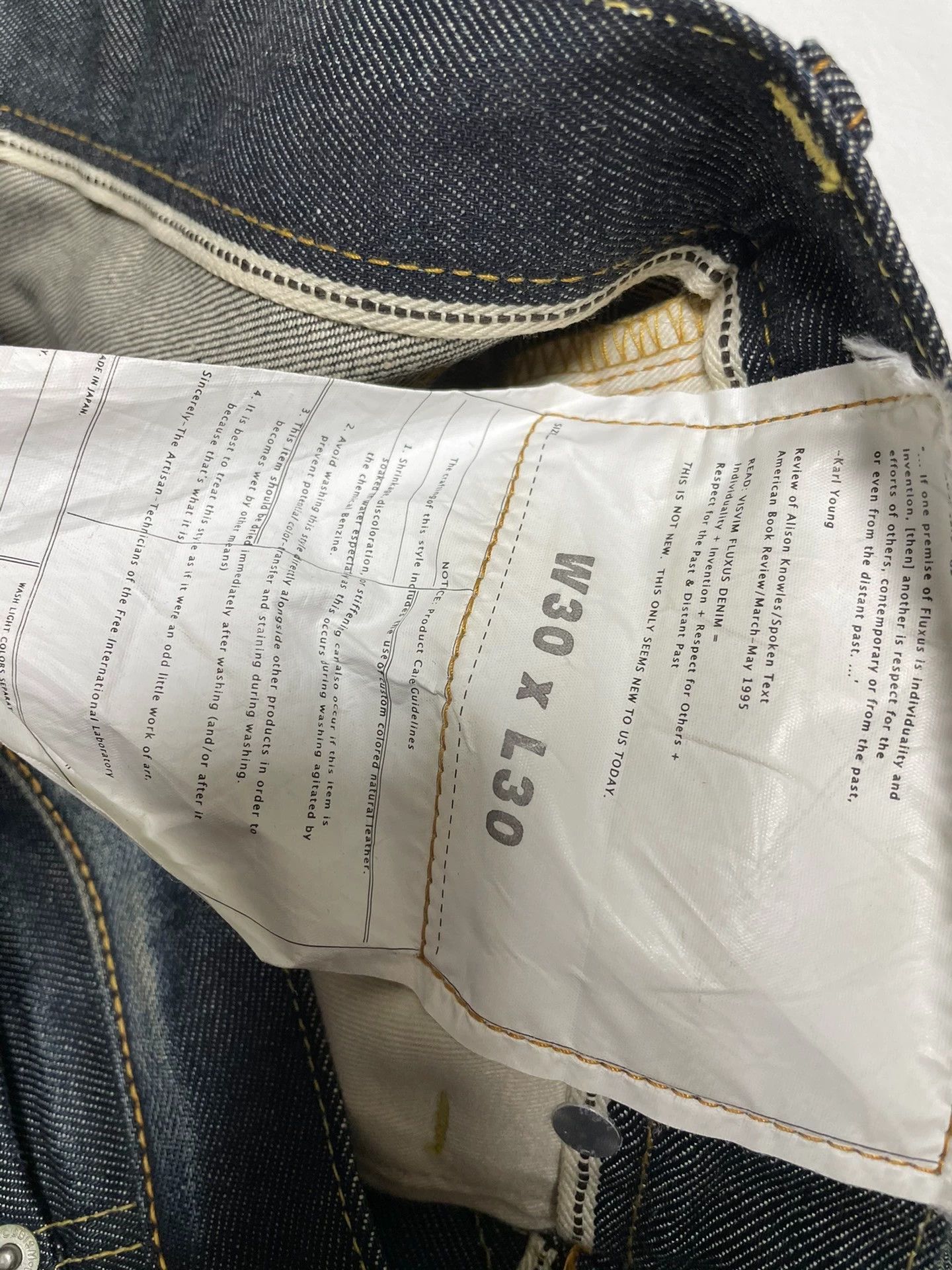 Visvim VISVIM 04NW NON-WASHED Snakeskin Jeans 30 Size US 30 / EU 46 - 5 Thumbnail