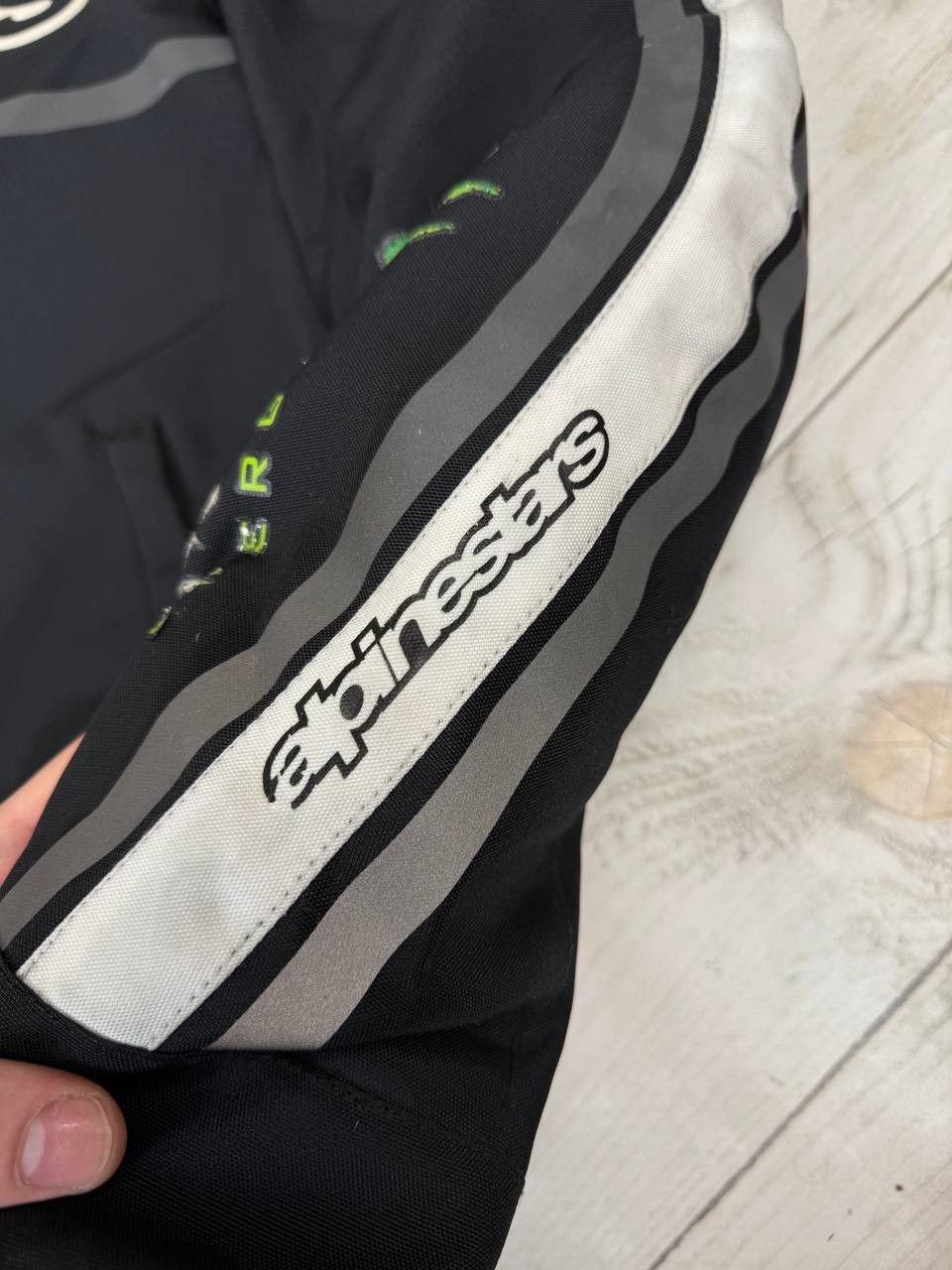 Alpinestars Alpinestars Monster Energy Moto Jacket Armoured Padded Lined Size US L / EU 52-54 / 3 - 7 Thumbnail