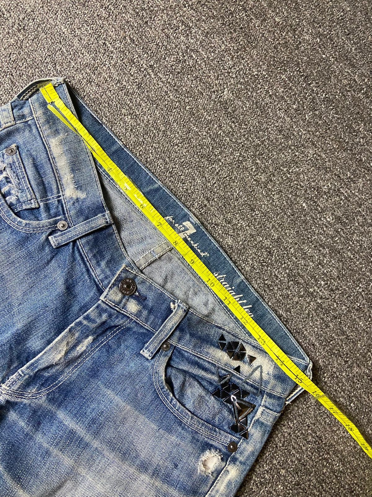 Japanese Brand × Jean × Vintage 7 For All Mankind Distressed Denim Jeans (128) Size US 30 / EU 46 - 9 Thumbnail