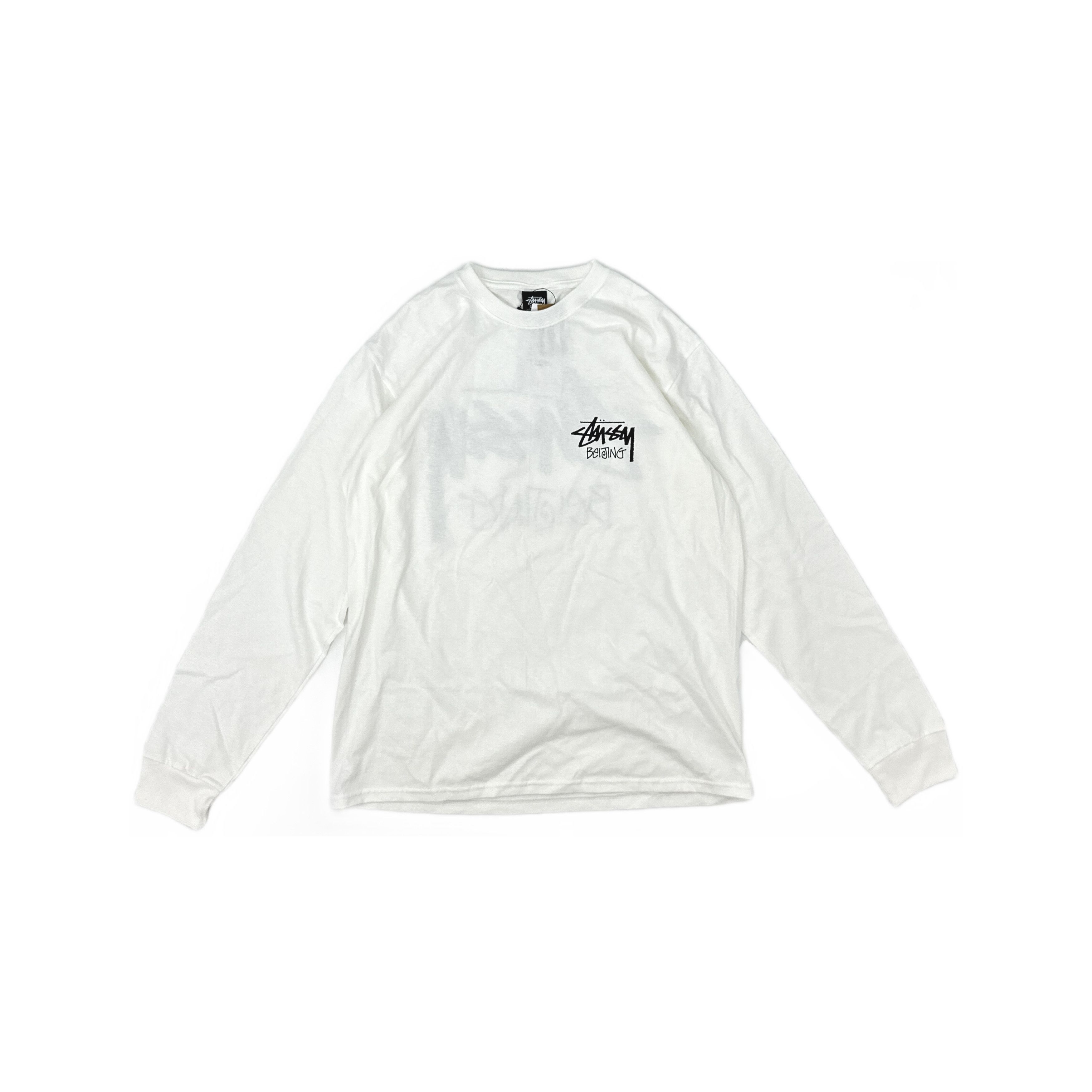 Stussy Stussy Beijing Logo Long Sleeve T-Shirt Size L Size US L / EU 52-54 / 3 - 1 Thumbnail