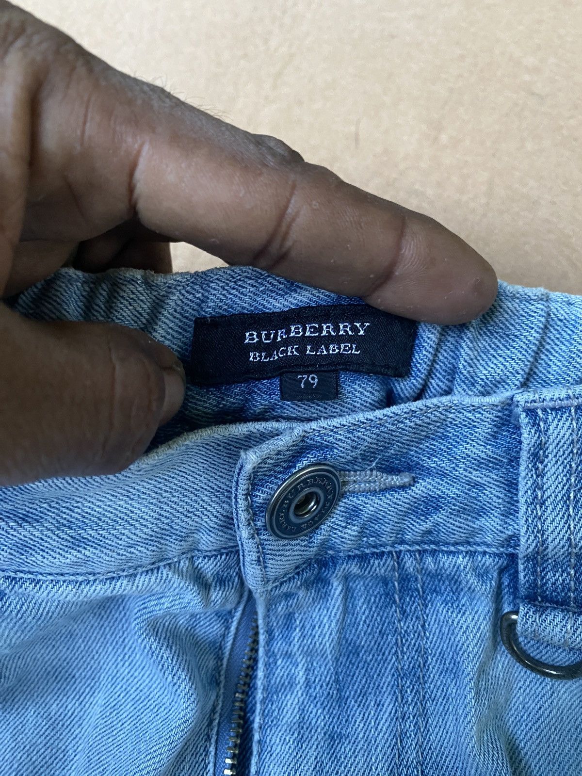 Burberry burberry black label blue washed denim Size 26" / US 2 / IT 38 - 8 Thumbnail