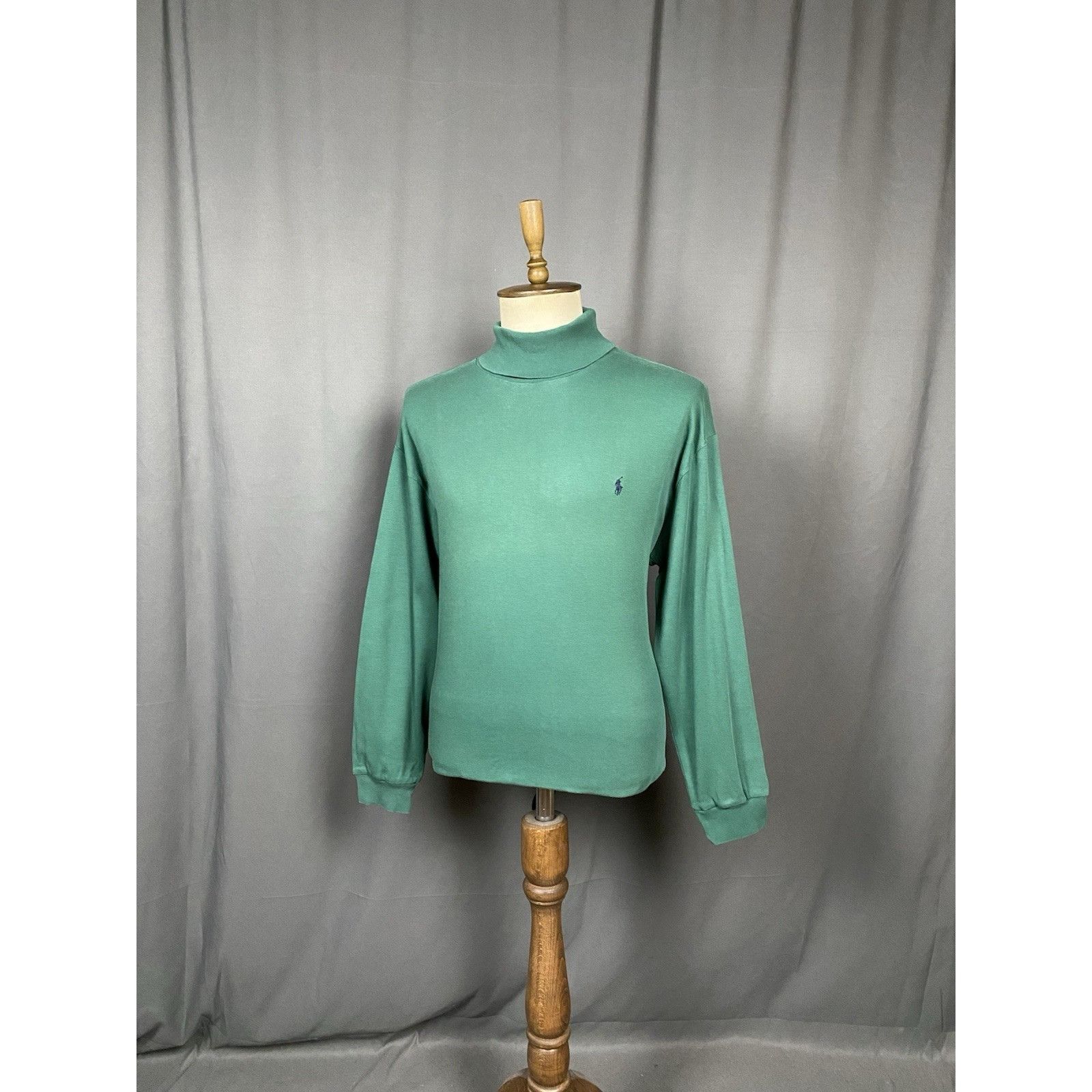 Polo Ralph Lauren Polo by Ralph Lauren US Made Vintage Men's Green Turtleneck Size US XXL / EU 58 / 5 - 4 Thumbnail