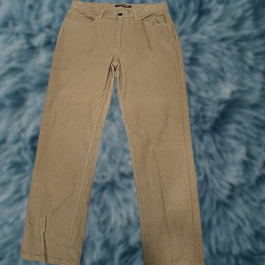 Berle VINTAGE Berle Pants Corduroy 36 x 30 Men Brown Mintcondition 90s Hipster Mens Size US 36 / EU 52 - 1 Thumbnail