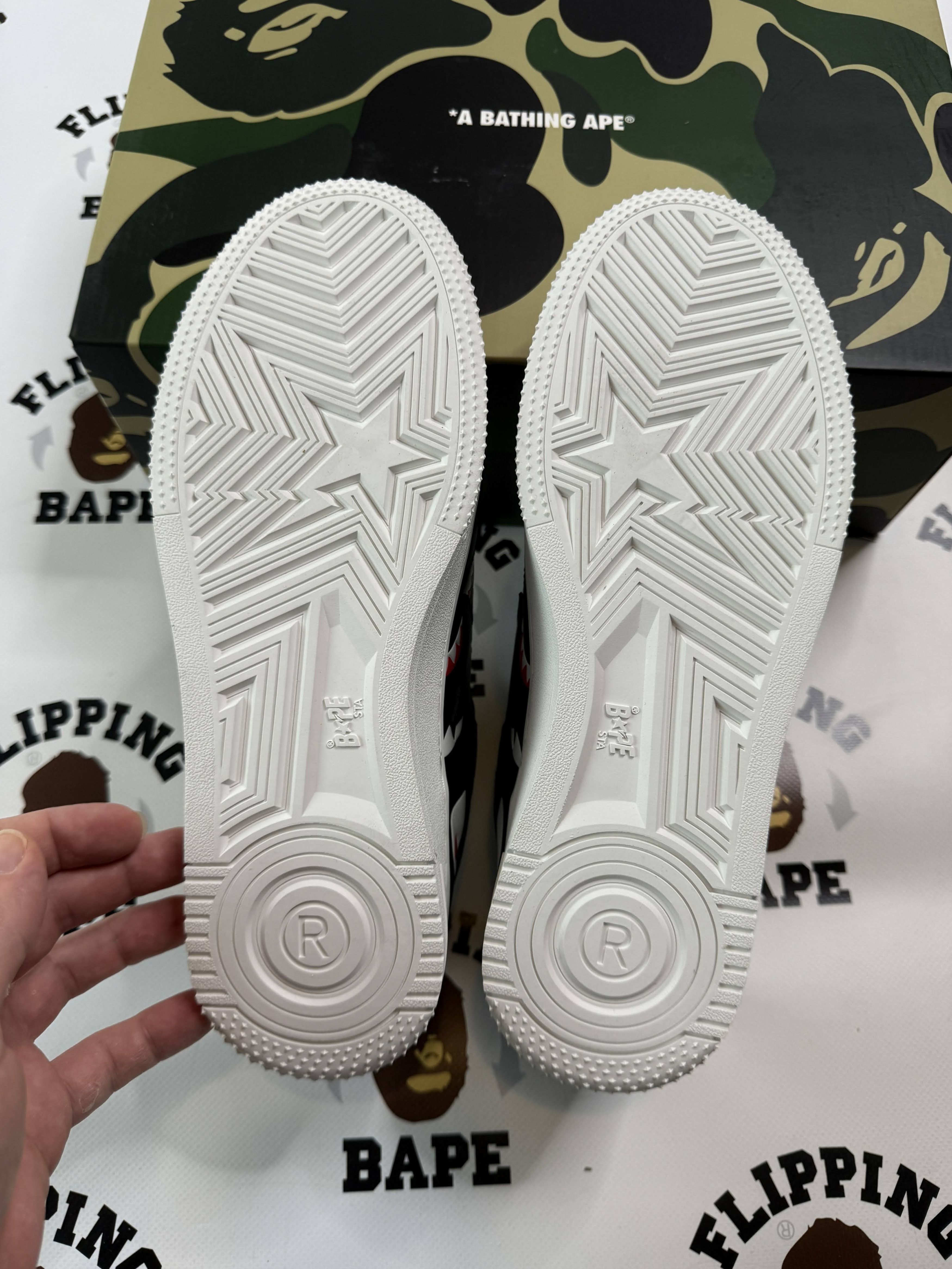 Bape BAPE STA LOW SHARK Size US 8.5 / EU 41-42 - 8 Thumbnail