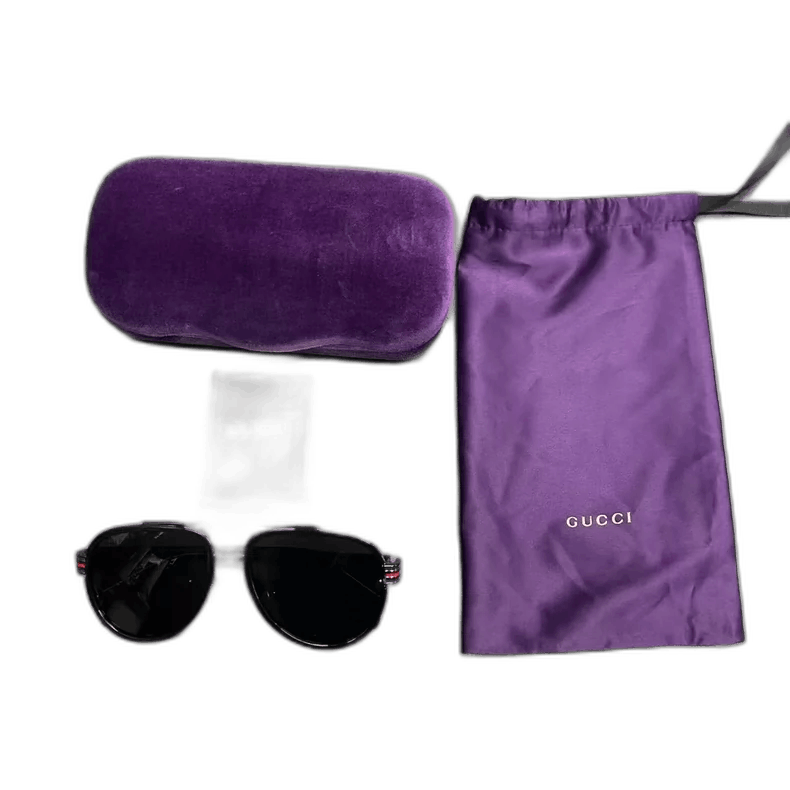 Gucci Gucci Sunglasses with Case and Pouch-yf Size ONE SIZE - 1 Thumbnail