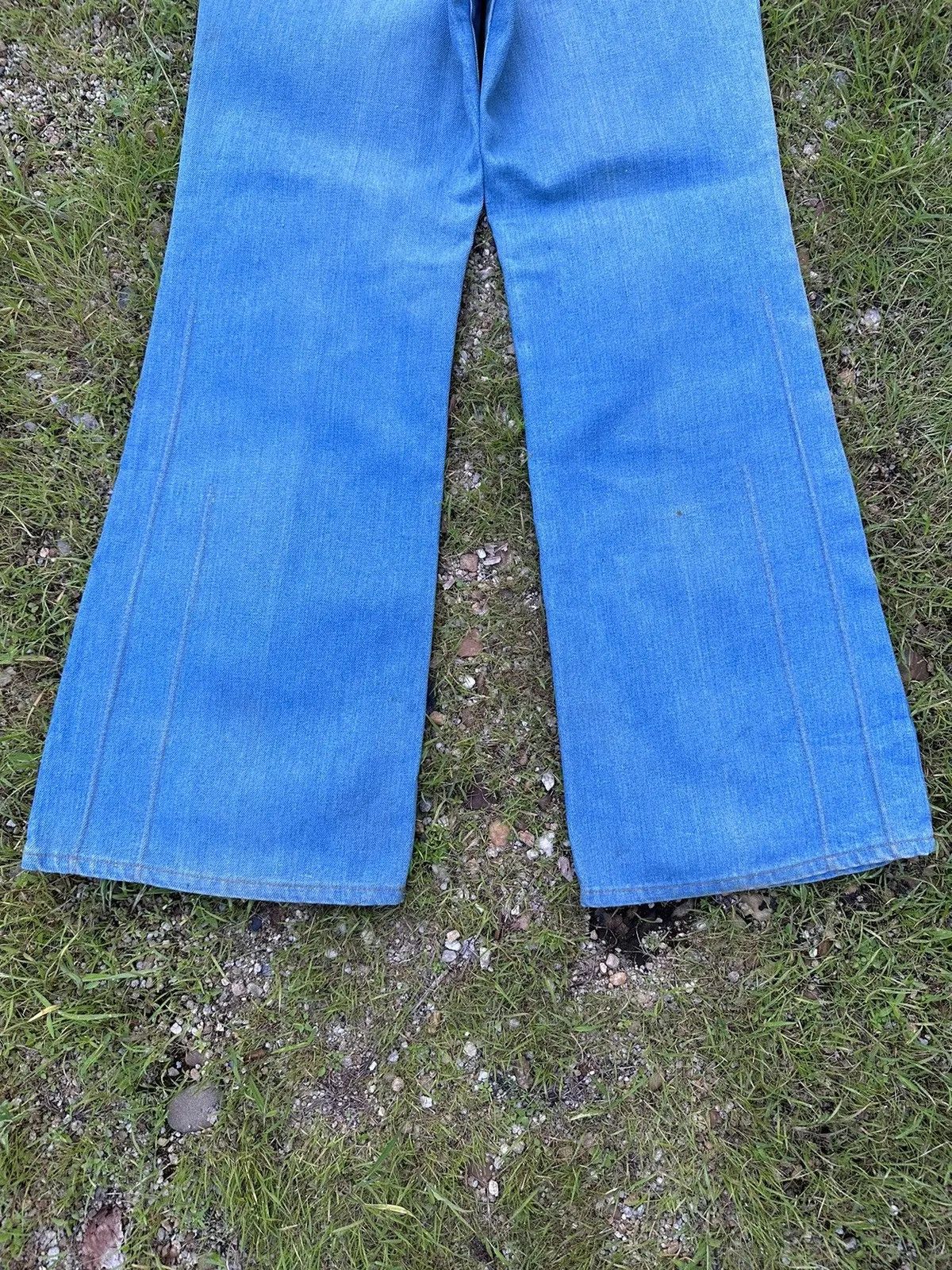80’s VINTAGE LEVI’S JEANS WIDE LEGS ORANGE TAB DENIM TALON42