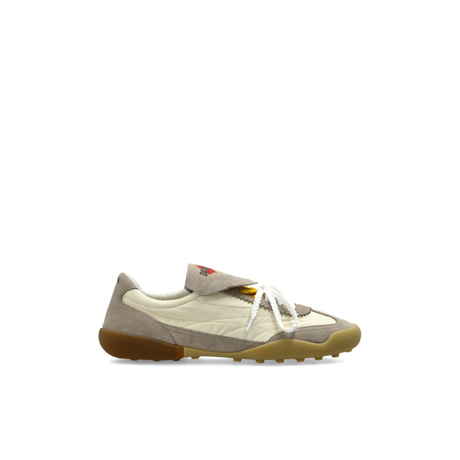 Dsquared2 DSQUARED2 Soccer Beige Leather Sneakers New And Authentic (M Size US 7 / EU 40 - 5 Thumbnail