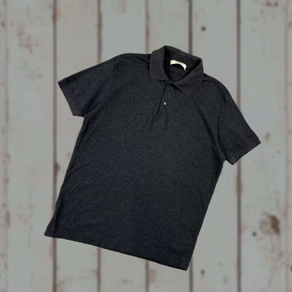 Vintage Luca Faloni Polo Shirt Men XS Gray Short Sleeve Button Collared Breathable Casual Regular Polo Shirt Mens XS Gray Size US XS / EU 42 / 0 - 1 Thumbnail