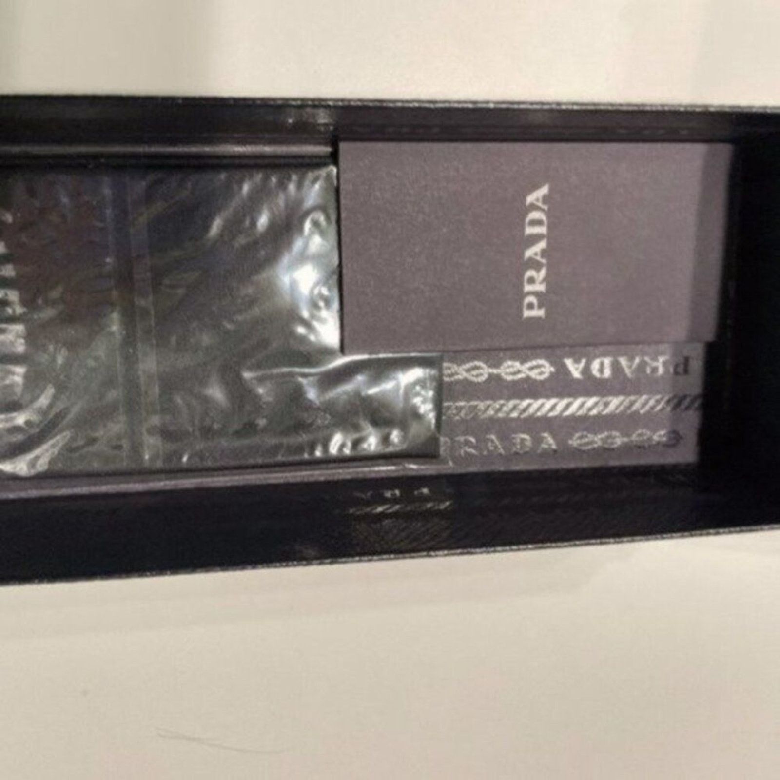 Prada Prada 61mm Oval Sunglasses Black Size ONE SIZE - 12 Thumbnail