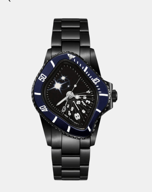 LAARVEE LAARVEE PEA001R (LIMITED) PVD BLK: BLACK BEZEL & BLACK DIAL Size ONE SIZE - 2 Thumbnail