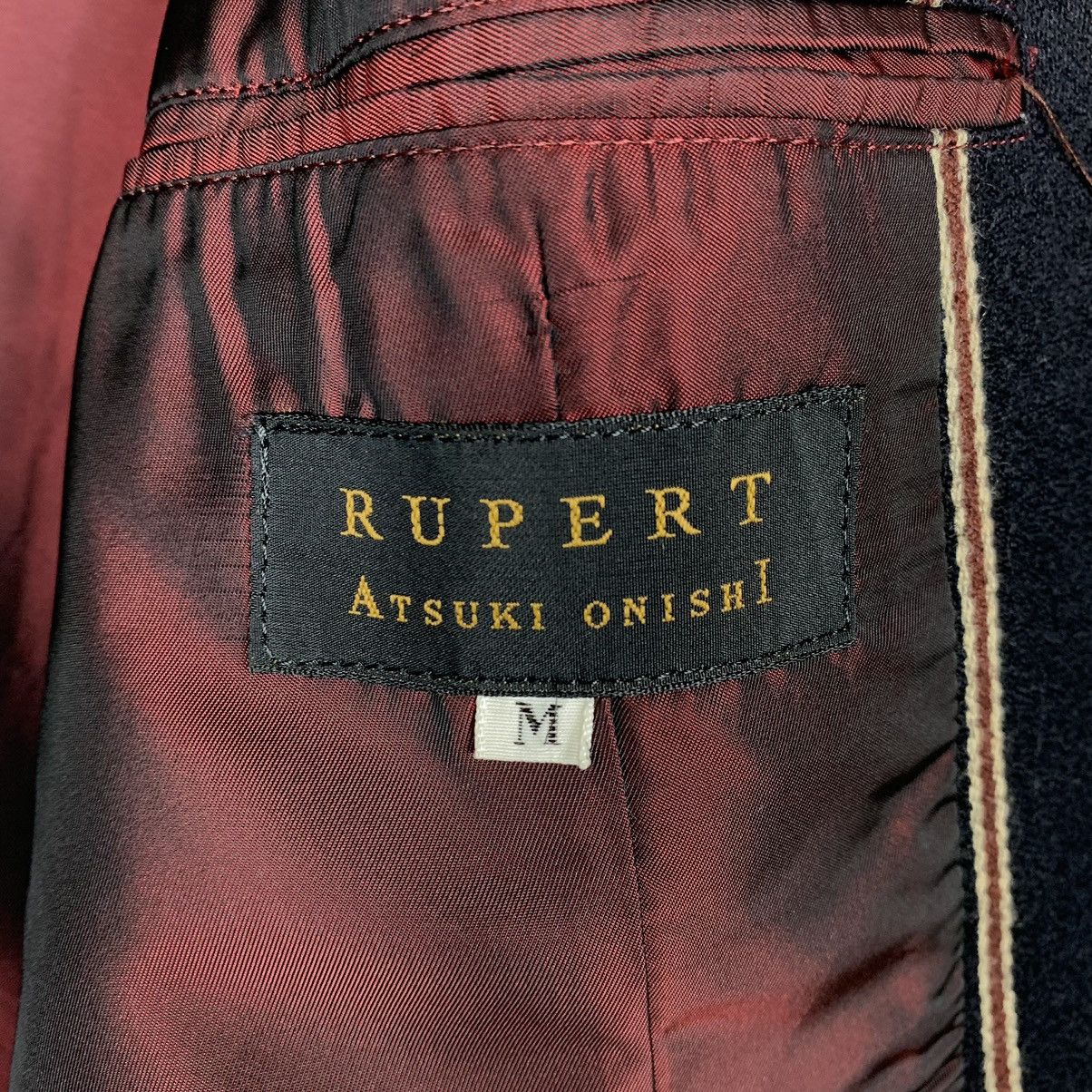 Japanese Brand Rupert By Atsuki Onishi Stripe Casual Jacket Size US M / EU 48-50 / 2 - 15 Thumbnail