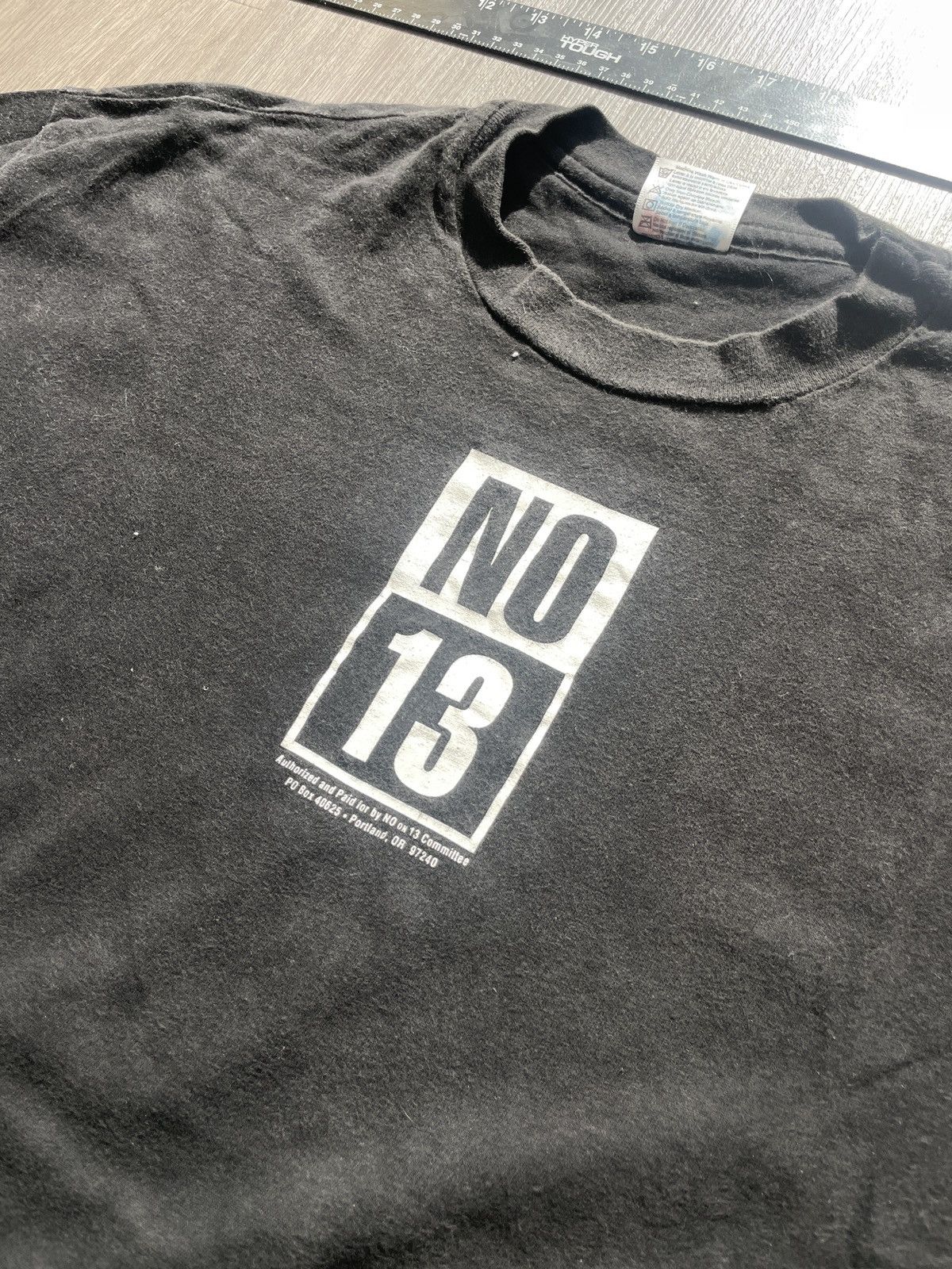 Hanes Vintage 90’s “Prop 13 Oregon” Graphic T-shirt (Sz. XL) Size US XL / EU 56 / 4 - 2 Thumbnail