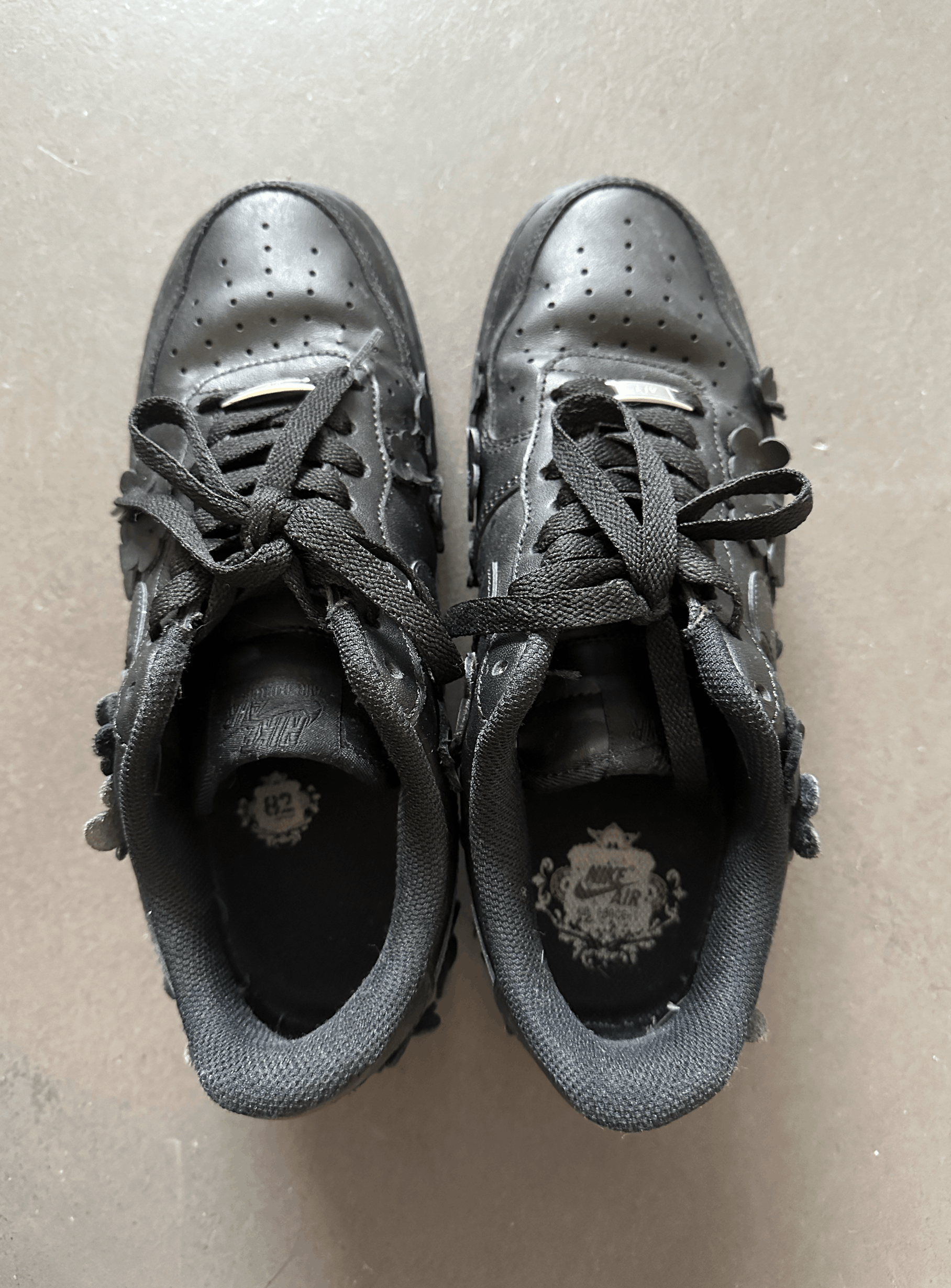 Nike Air Force 1 BLACK FLAWA Custom Size US 9 / EU 42 - 4 Thumbnail