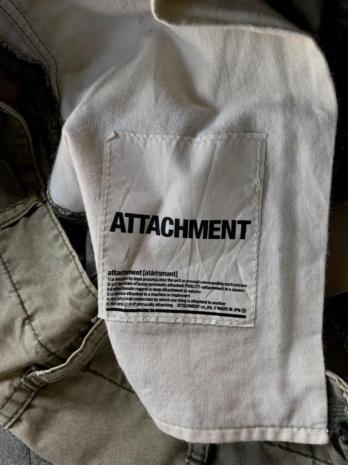 Kazuyuki Kumagai Attachment FREE TAX! Faded Cargo Flared Pants - 30” Size US 30 / EU 46 - 8 Thumbnail