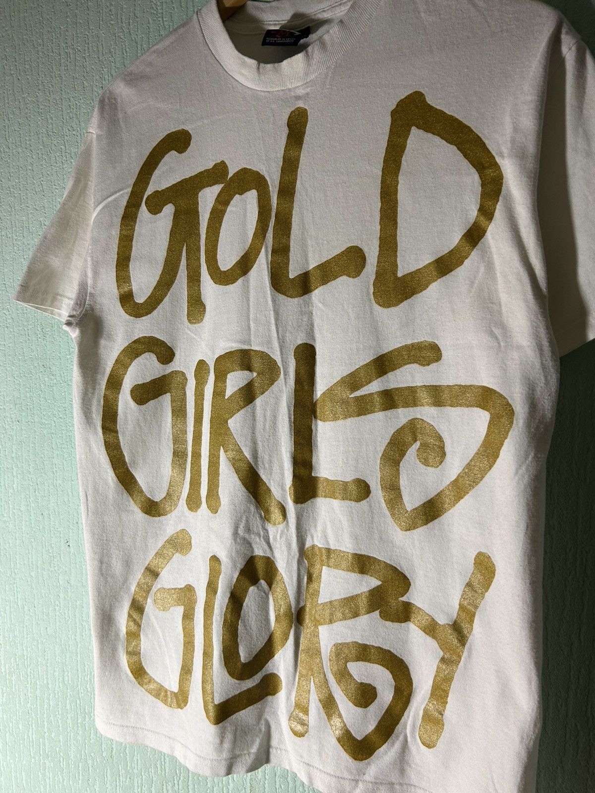 Stussy Vintage Rare Stussy “ Gold Girls Glory” T-Shirt Size US M / EU 48-50 / 2 - 3 Thumbnail