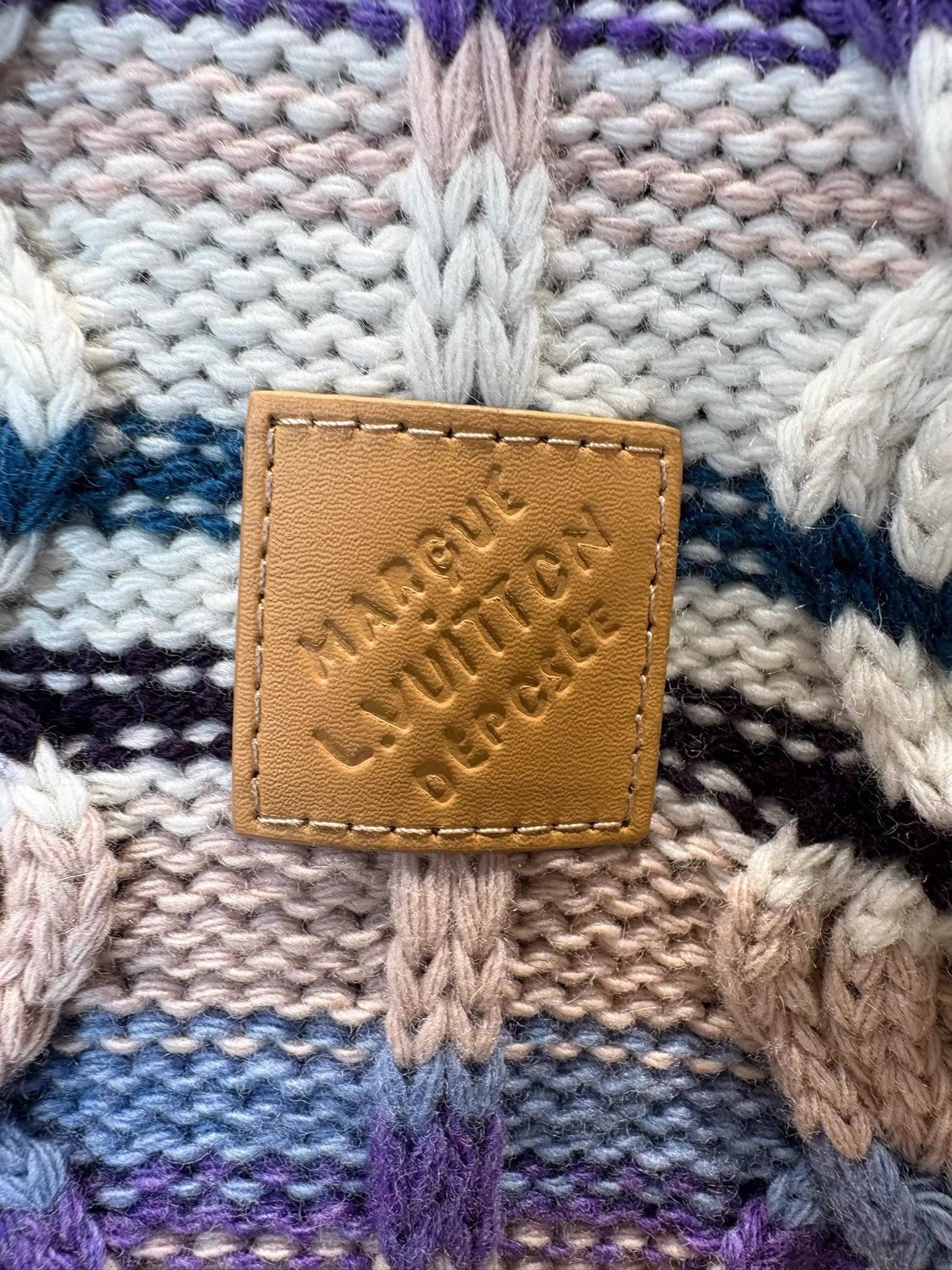 Louis Vuitton Louis Vuitton SS26 Striped Cable Knit Zip Cardigan K36 Size US S / EU 44-46 / 1 - 5 Thumbnail