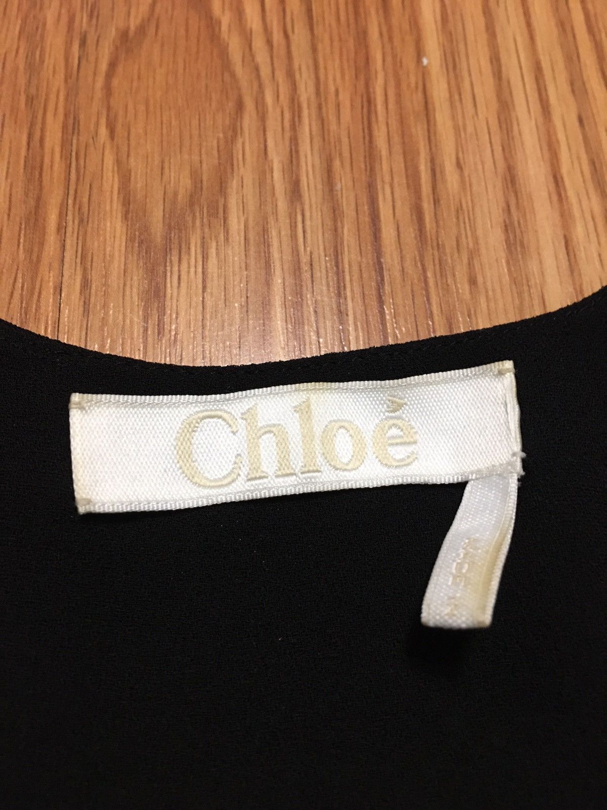 Chloe CHLOE Black Sleeveless Pullover Tank Top Size EU 34 Size XS / US 0-2 / IT 36-38 - 8 Thumbnail