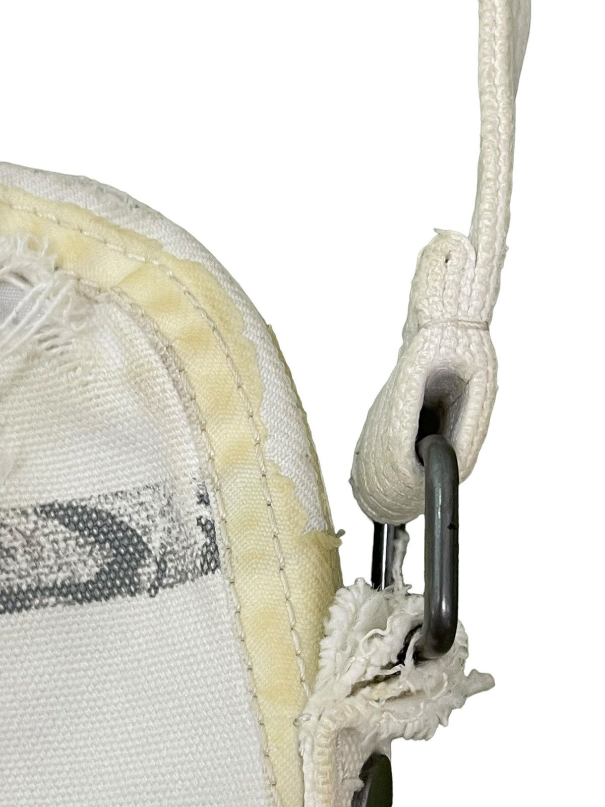 Diesel Cross Body Y2K Diesel Industries Distress Cotton Bag 1🟩 Size ONE SIZE - 11 Thumbnail