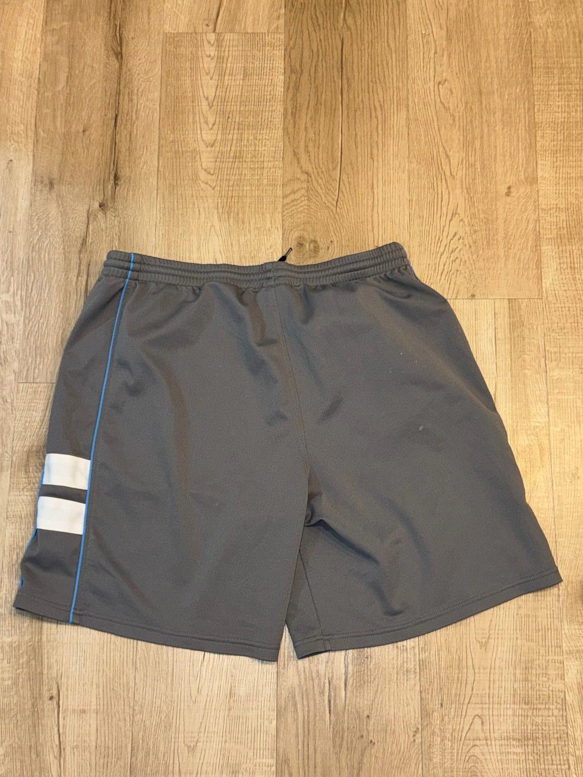 Reebok Reebok Gray/Blue Hoop Mesh Shorts Mens XL Y2K Rare 90s Size US 36 / EU 52 - 4 Thumbnail